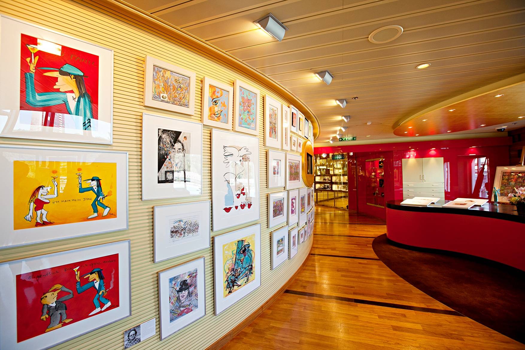 original AIDAblu AIDAsol AIDAmar AIDAstella kunstgalerie