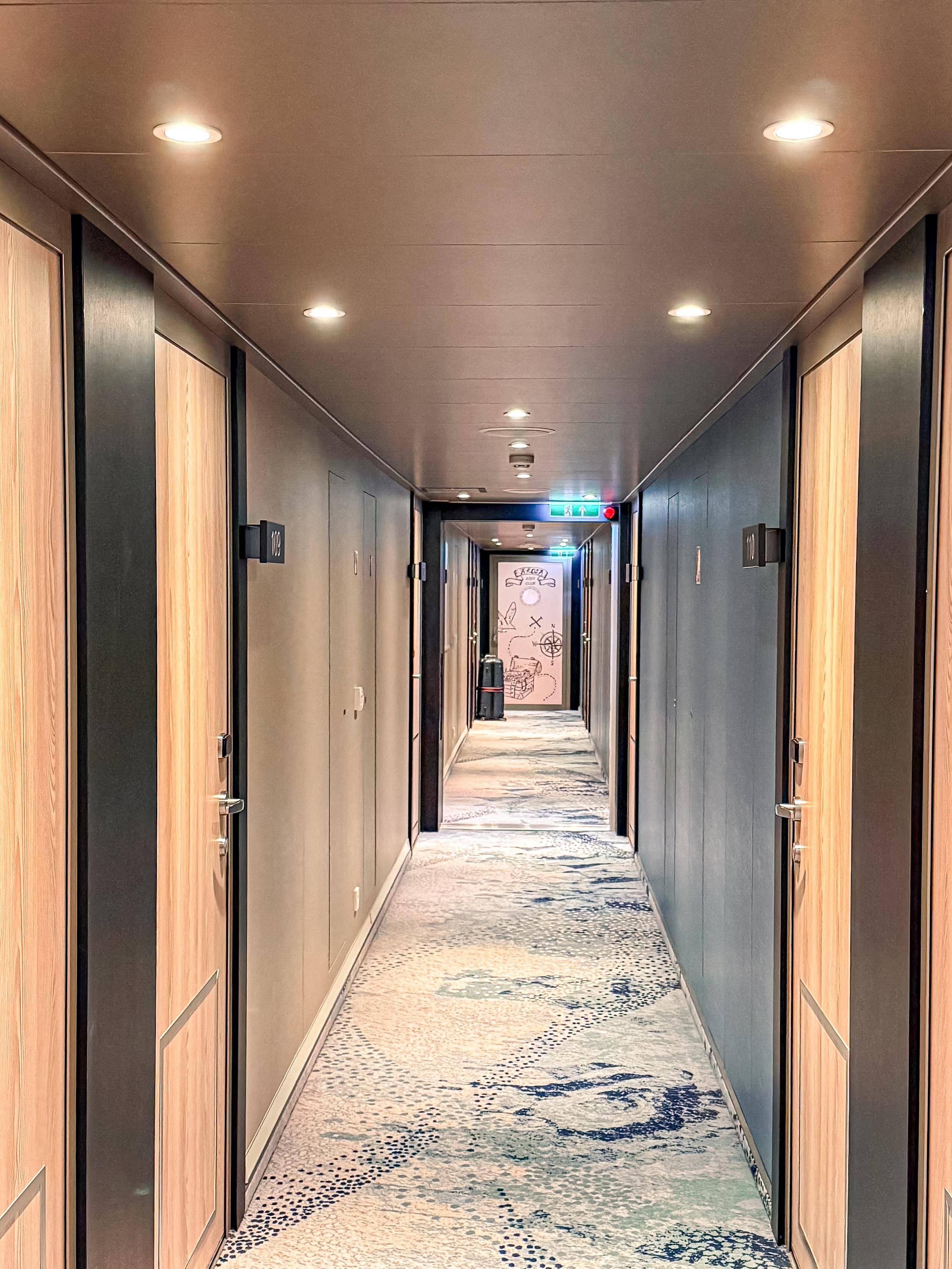 original Kabinengang Deck 1