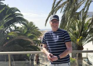 Mario im RIU Palace Maspalomas