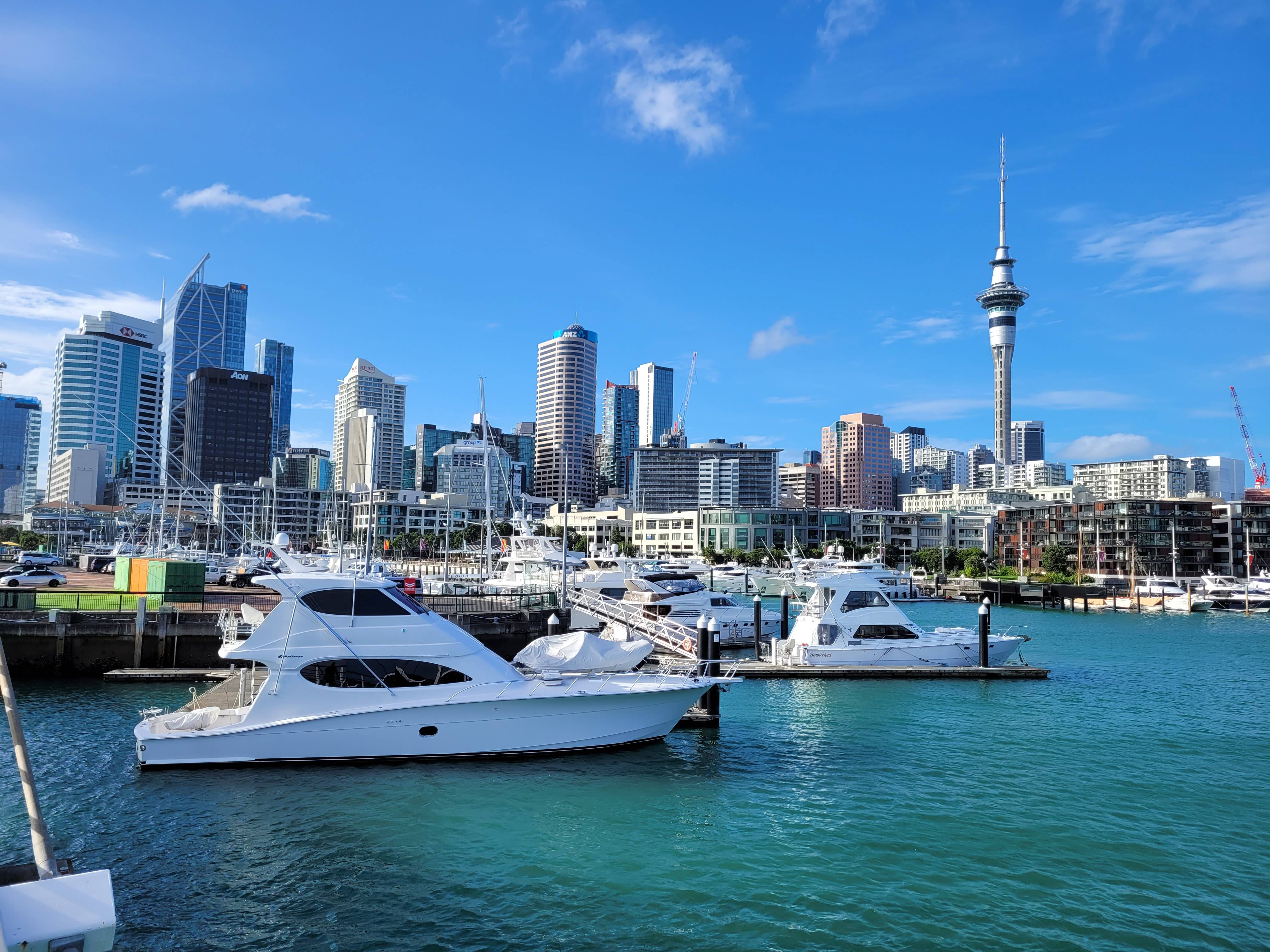 original Hafen von Auckland