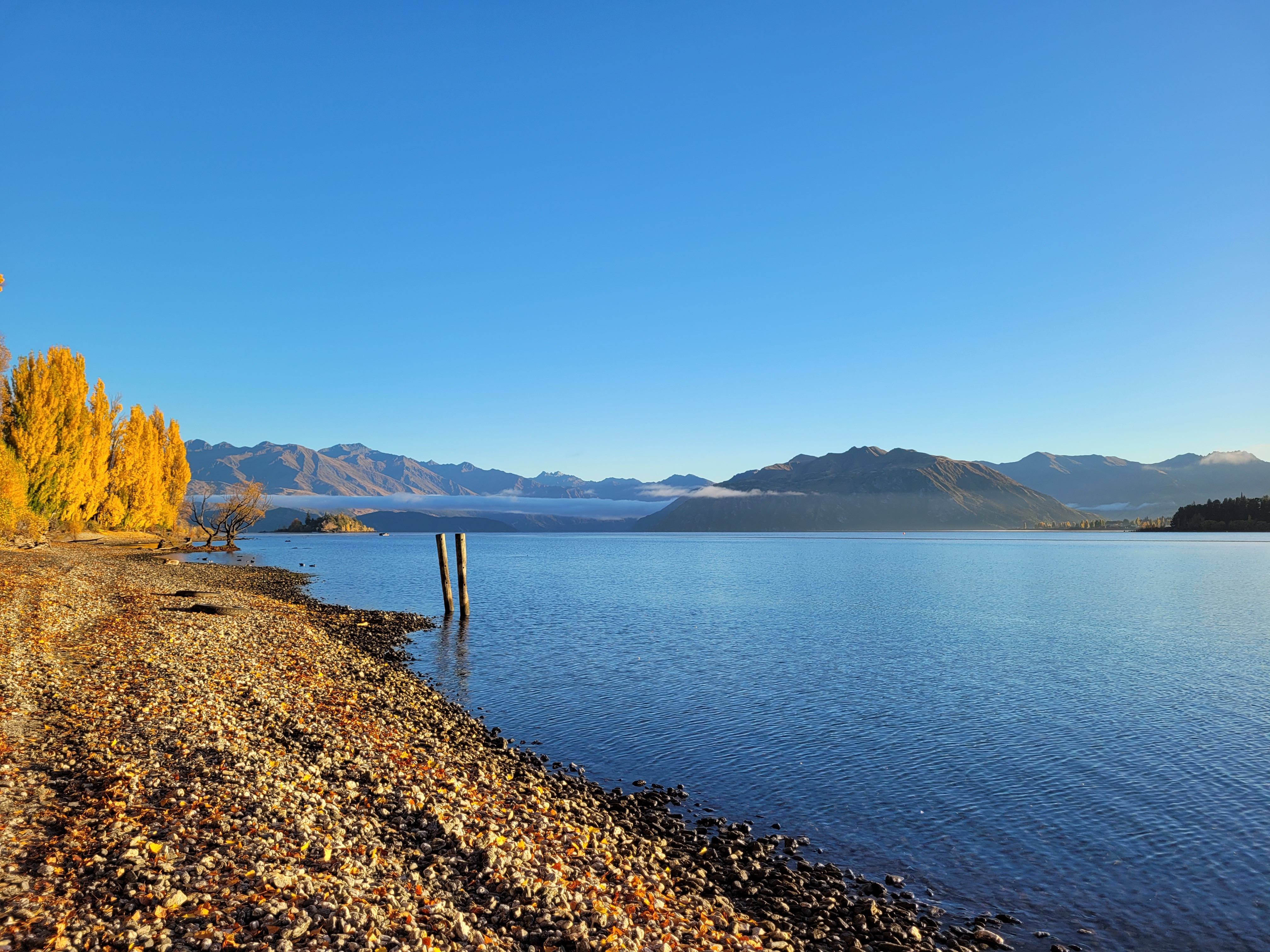 original Sonnenaufgang am Lake Wanaka