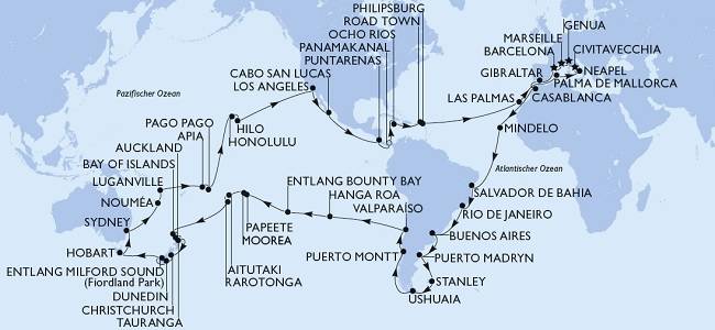 original World Cruise 2027